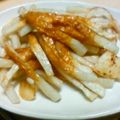 町田おごじょ's cooksnap of when they made さきいかもどき★にんにくバター焼き.