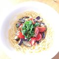shigekon's cooksnap of when they made 簡単☆ナスの和風冷製パスタ.