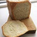 まどじろう's cooksnap of when they made ふっわふわ～ミルク食パン✿1.5斤ver.
