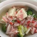 ma___111's cooksnap of when they made 豆腐とブロッコリーのカニあんかけ♪.