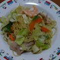 ショコラメロン's cooksnap of when they made レモン風味の塩焼きそば.