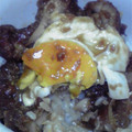 にこにこさおぷぅ's cooksnap of when they made 甘辛だれ半熟目玉の❀かつ丼❀.