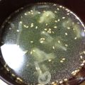ゆとりコックさん's cooksnap of when they made めっけもん♪簡単！美味！わかめスープ.