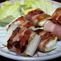 gonnanmama's cooksnap of when they made 長いものベーコンチーズ巻き.