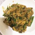 さきさ☆'s cooksnap of when they made ナスとピーマンの甘味噌炒め(オクラ).