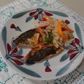 イチゴ、イチゴ。's cooksnap of when they made あじのガーリックソテー.