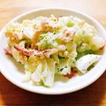 pupumon's cooksnap of when they made 卵とカニ缶で♪春キャベツサラダ.