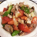まま☆あぽろ's cooksnap of when they made ★トマトと福耳唐辛子の野菜炒め★.