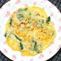 nosso's cooksnap of when they made ゴーヤとチーズのカリモチチヂミ☆.