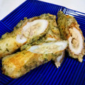 hiromi56's cooksnap of when they made 簡単☆ツナマヨちくわ揚げ.