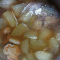 リサドナちゃん's cooksnap of when they made 冷熱対応☆冬瓜と鶏肉の煮物☆夏バテにも.