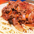 ゆりえごはんすき's cooksnap of when they made 基本のミートソース・パスタ♪簡単.