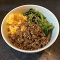 もふもふちーず's cooksnap of when they made 簡単＊三色丼.