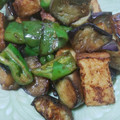 ねぇ～chan's cooksnap of when they made 厚揚げとなすとピーマンのピリ辛炒め.
