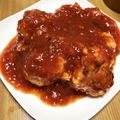 moon10's cooksnap of when they made 鶏団子のトマトソース煮込み.