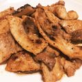 みしゅぽん's cooksnap of when they made 簡単、豚バラ厚切りの味噌ダレ焼き.