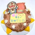 オーブオリジンママ's cooksnap of when they made ドラえもん　バースディケーキ.