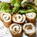 ひこモチ's cooksnap of when they made さっぱり揚げ♪梅巻き✿ささみかつ✿.