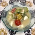 ぽぽきゅ's cooksnap of when they made ツナ缶de冷汁。.