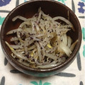 ぽぽきゅ's cooksnap of when they made もう一品！ もやしのゆかり和え.