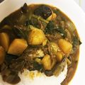 クックQGOUAQ☆'s cooksnap of when they made 鉄分たっぷり！ きくらげと小松菜のカレー.