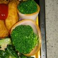 nikokero's cooksnap of when they made お弁当の隙間に☆ハム巻きブロッコリー✿.
