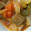 なん☆ゆう's cooksnap of when they made サイコロステーキの酢豚風.