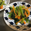 keicooon's cooksnap of when they made いつもと違う‼️小松菜ゴマ和え物.