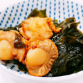 Aomma's cooksnap of when they made ホタテとワカメの煮付け.
