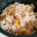 ねここfm's cooksnap of when they made 和味☆梅もろこしご飯.