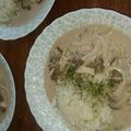 かものはし４１０'s cooksnap of when they made 簡単ビーフストロガノフ.