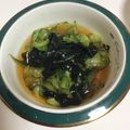 chiakilove's cooksnap of when they made キュウリとワカメの酢の物.