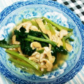 まぶたん's cooksnap of when they made 小松菜と油揚げの煮びたし.
