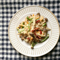 tomome's cooksnap of when they made ツナとピーマンのオイマヨにんにく炒め.