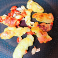 ☆つぅまま☆'s cooksnap of when they made ゴーヤのワタの油焼き♪.