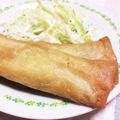 らて♪'s cooksnap of when they made アスパラ、ベーコン、チーズの三色春巻き♪.