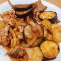 ちびっこGANG's cooksnap of when they made 豚肉と茄子のケチャップ炒め.