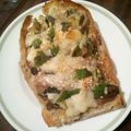 inLondon's cooksnap of when they made オイルサーディンの梅わさび大葉トースト.
