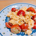 みここ＊'s cooksnap of when they made プチトマトの卵炒め.