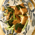 クックK9Y586☆'s cooksnap of when they made 小松菜と厚揚げの炒め物.