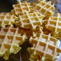 ミセスポット's cooksnap of when they made ヨーグルトを使ってふわふわワッフル☆.