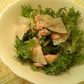 えりらっくま's cooksnap of when they made *かぶとわさび菜のサラダ*.