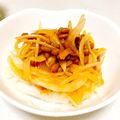 −simba−'s cooksnap of when they made 納豆ドレッシングの大根サラダ.