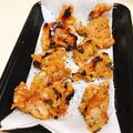 Haika☆'s cooksnap of when they made 鶏皮のカリカリ揚げ♪おつまみに～.