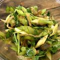 かんきっちゃん's cooksnap of when they made パクチーとセロリ、搾菜のサラダ.