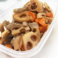 ノビル's cooksnap of when they made 簡単！お弁当◎れんこんと蒟蒻の煮物.