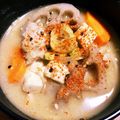 モケ缶's cooksnap of when they made れんこんとにんじんのお味噌汁.