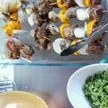 Ra16's cooksnap of when they made 中近東風、牛肉串焼き.