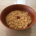 亜久里's cooksnap of when they made 飽きたチキンラーメンにピリっとひと味♡.