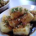enzo_lorenzo's cooksnap of when they made <ホントは焼いてる>揚げだし豆腐.